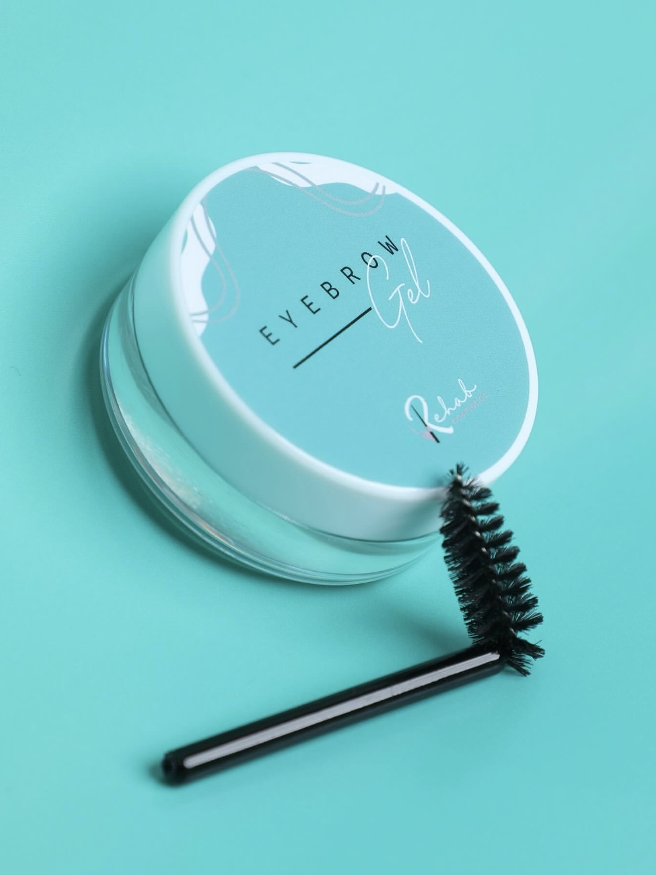 Eyebrow gel .