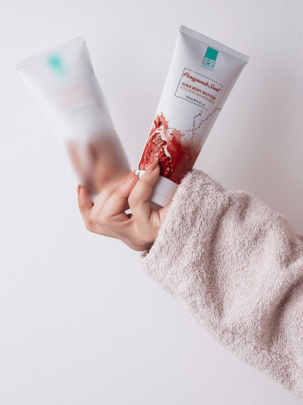 shea body butter - pomegranate scent tupe